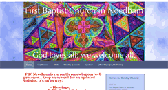 Desktop Screenshot of firstbaptistchurchneedham.org